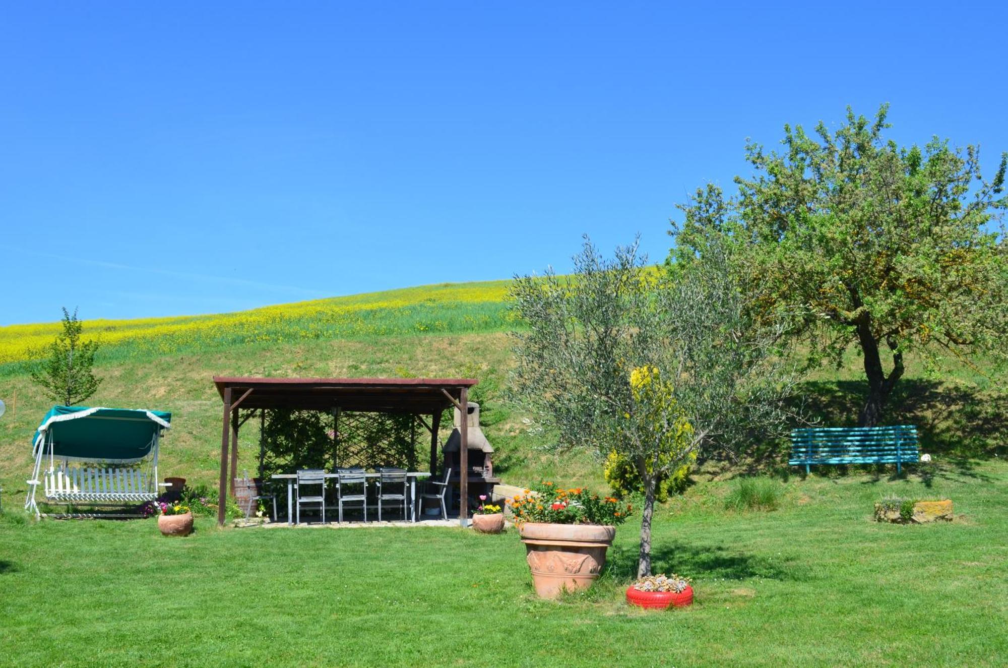 فيلا Agriturismo Poderino San Quirico dʼOrcia المظهر الخارجي الصورة