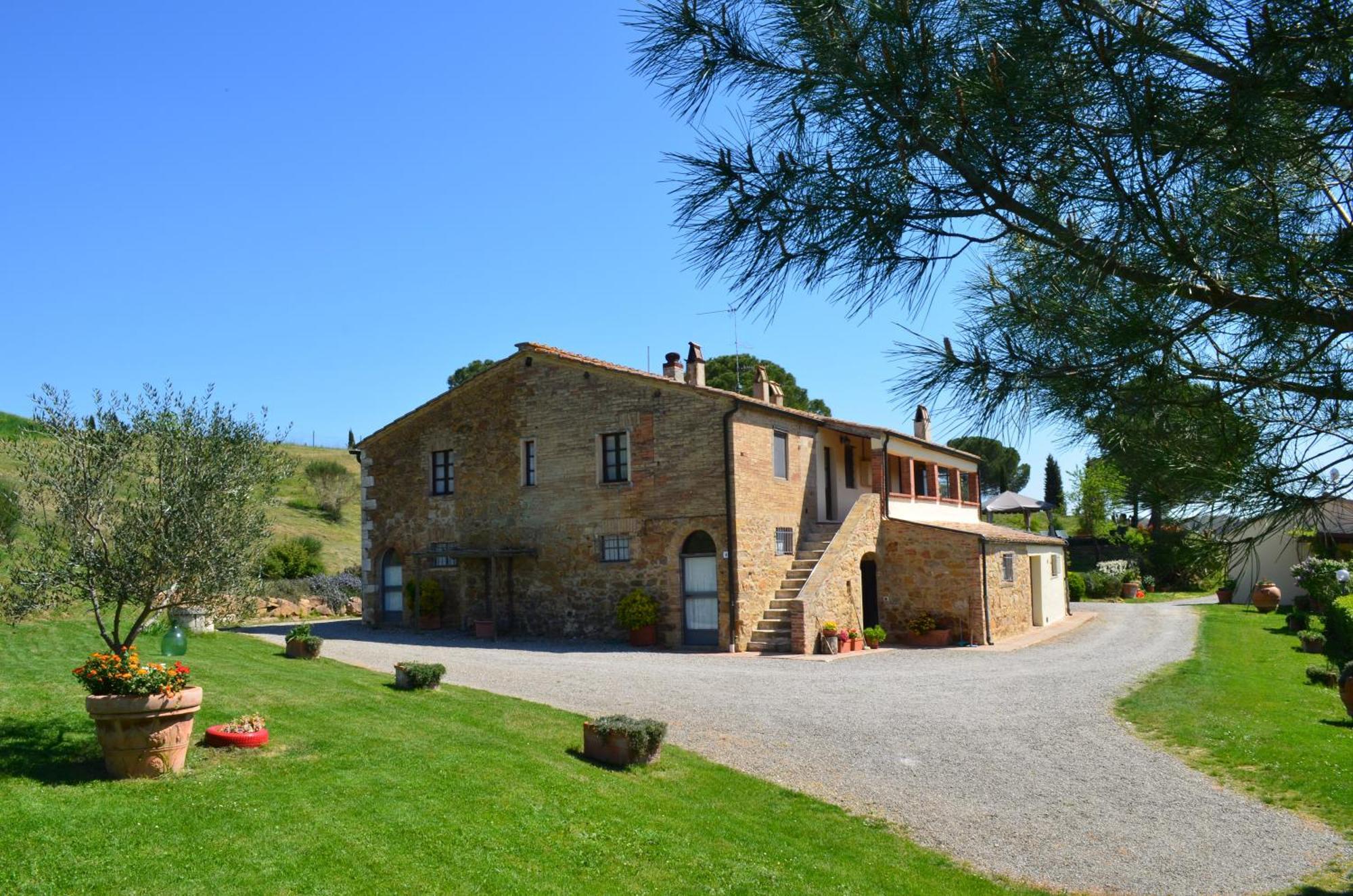 فيلا Agriturismo Poderino San Quirico dʼOrcia المظهر الخارجي الصورة